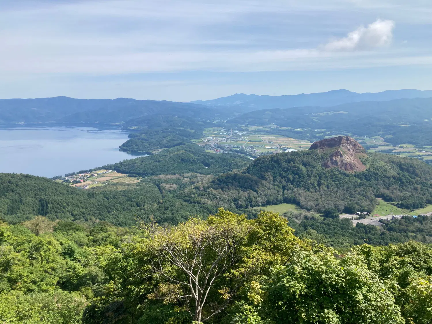 洞爺湖と昭和新山